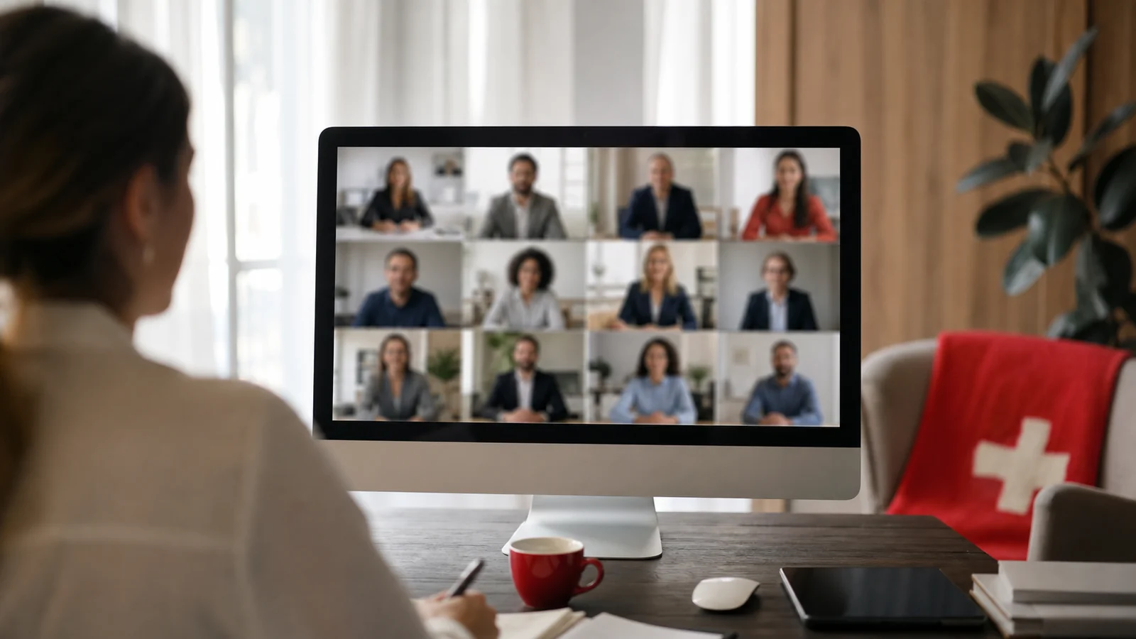 Conférence en ligne en Suisse
