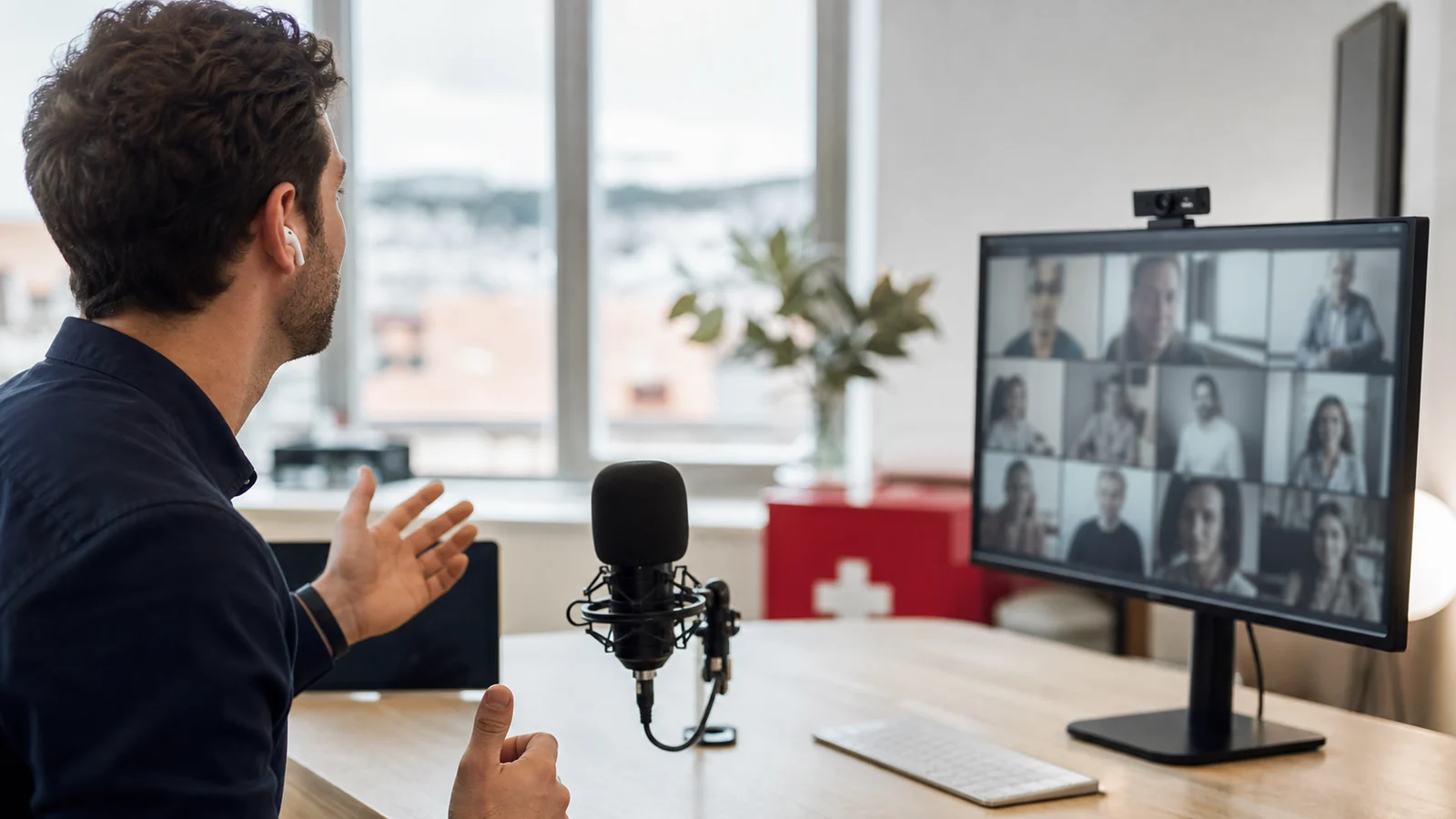 Apprendre en ligne depuis son domicile, conférence en ligne en Suisse